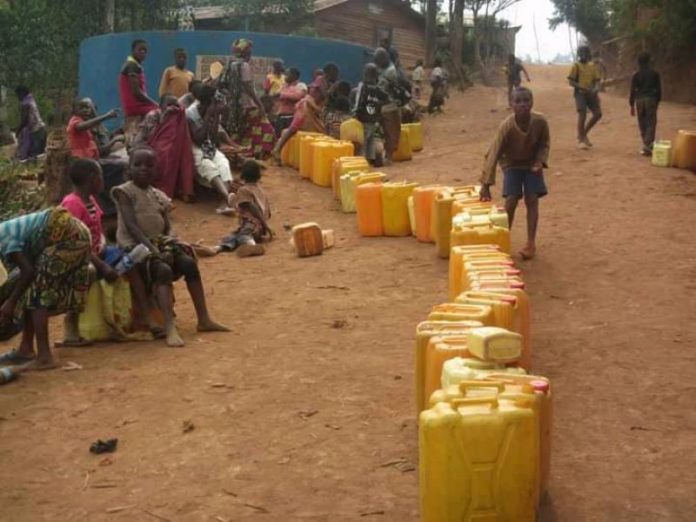 pénurie d'eau à tshikapa