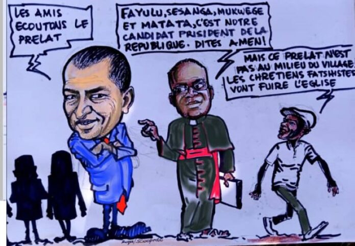 caricature mgr fulgence muteba