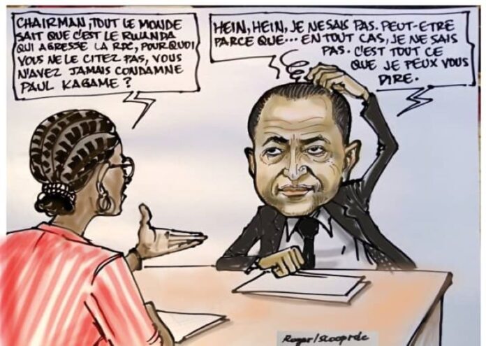 caricature moïse katumbi