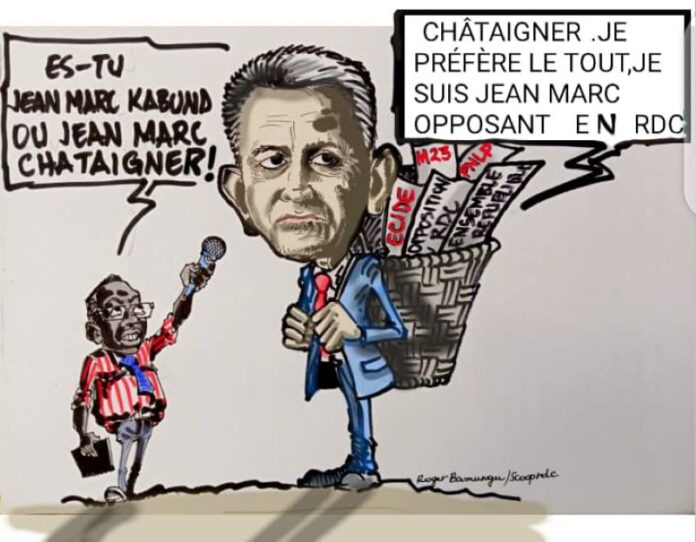 caricature chataigner opposant