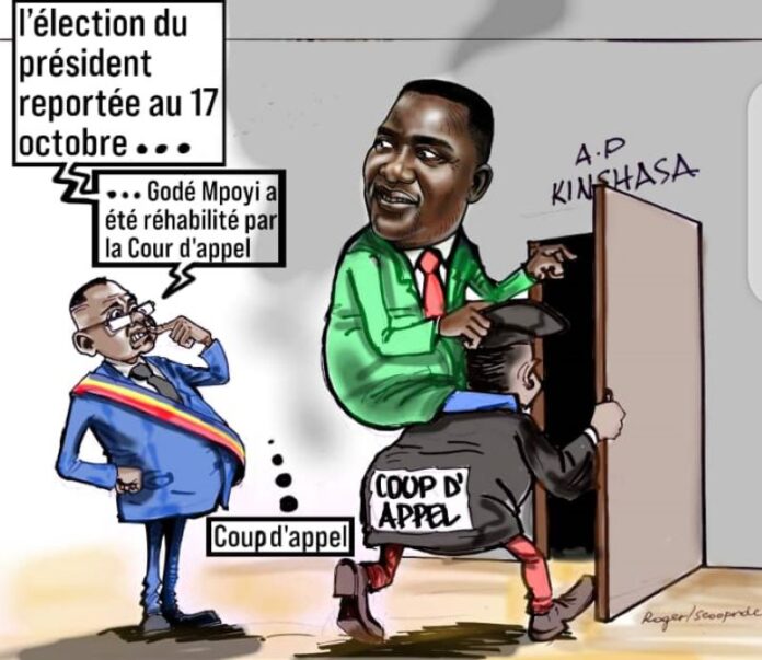 caricature godé mpoyi