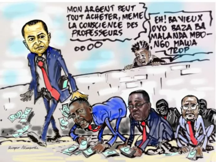 caricature malanda mbongo