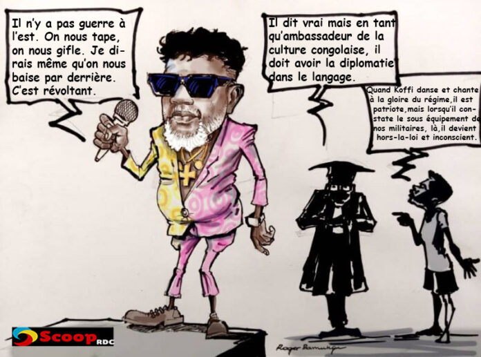 caricature koffi olomide