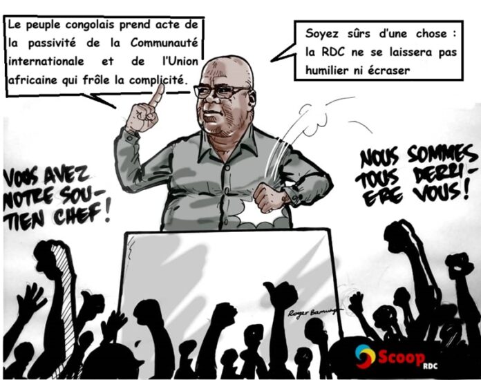 caricature fatshi à la communauté internationale