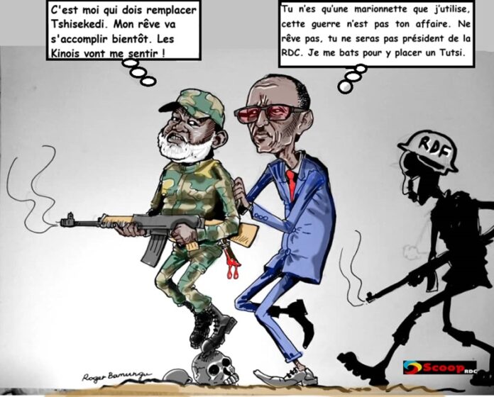 caricature nangaa et kagame