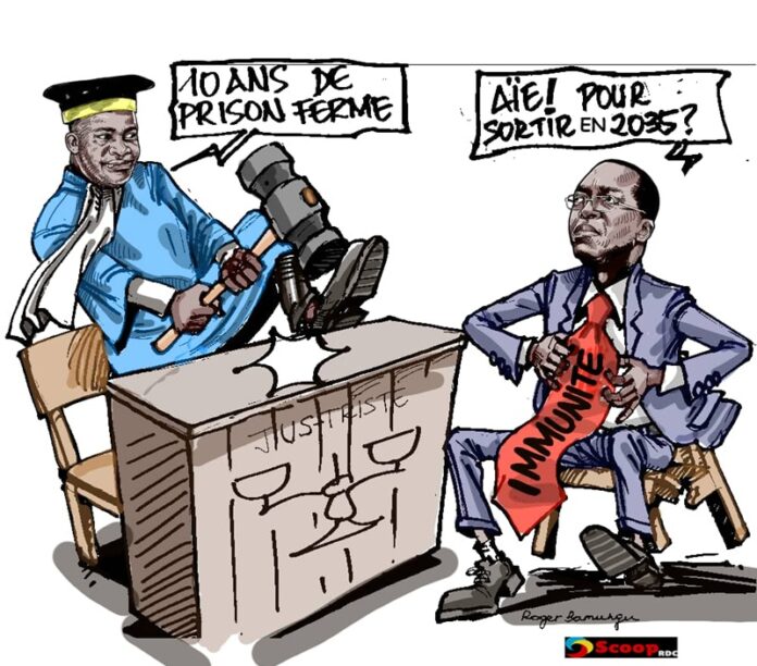 caricature condamnation matata