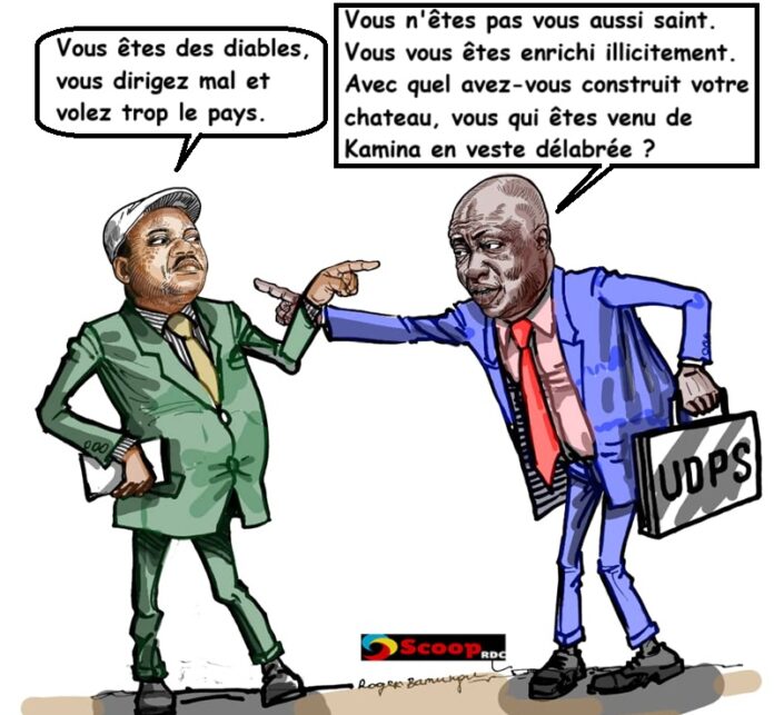 caricature les deux k