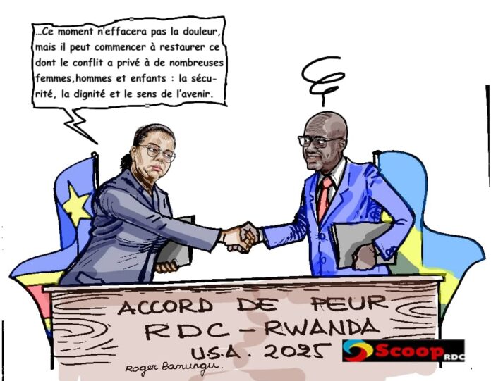 caricature accord rdc rwanda