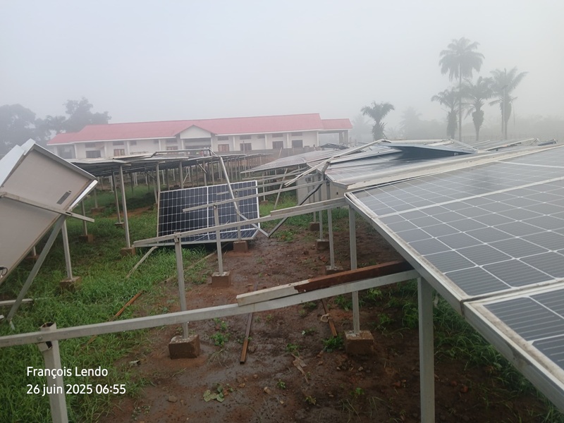 station photovoltaïque de lodja 1