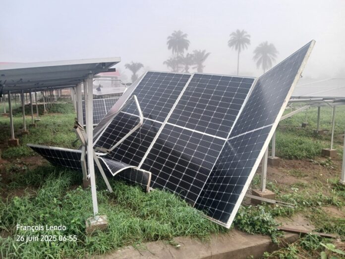 station photovoltaïque de lodja
