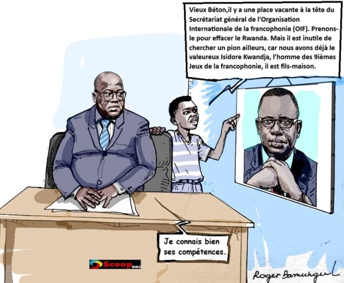 caricature isidore kwandja
