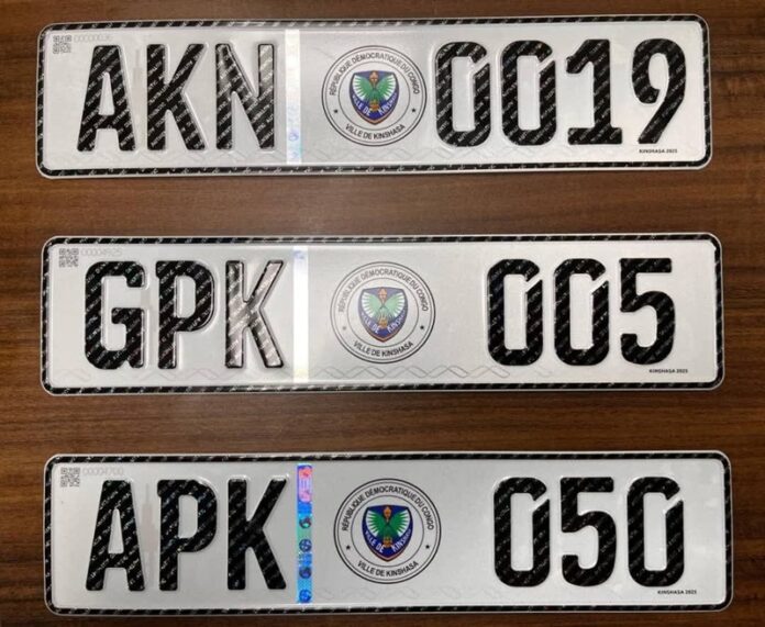 nouvelles plaques d'immatriculation