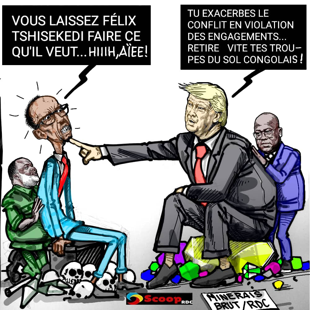 Le Yankee menace l'homme de mille collines - Scoop RDC