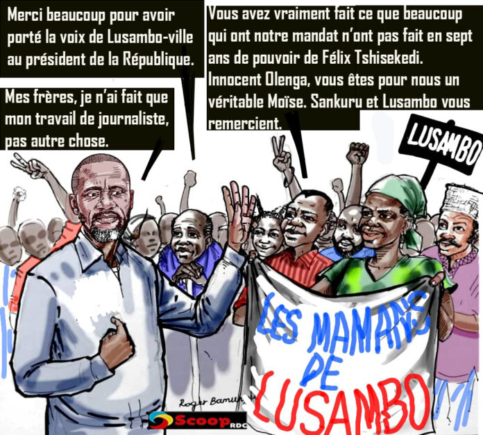 caricature innocent lusambo ville