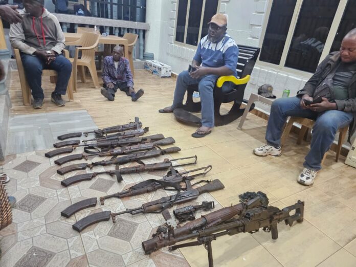 armes saisies à nizi